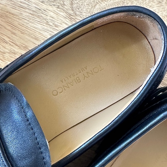 TONY BIANCO Granite Black Nappa Loafer - Picture 2 of 10
